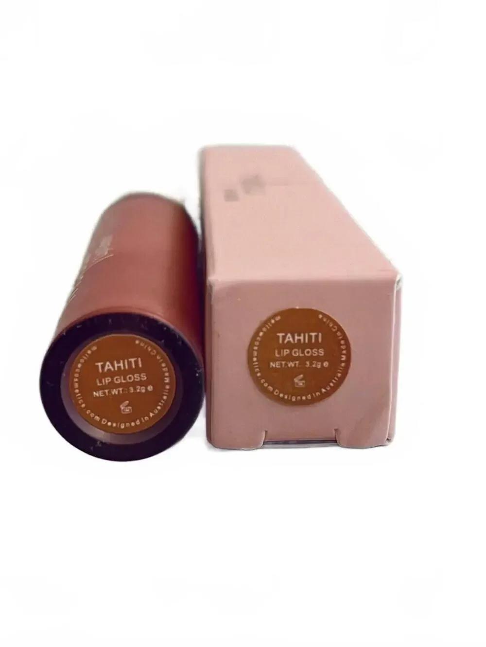 NEW Mellow Cosmetics Liquid Lip Gloss 0.1 oz. Tahiti